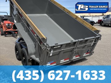 Diamond C MDT 206 6.5x12 ft Dump Trailer 32" Sides 10K GVWR Board Brackets