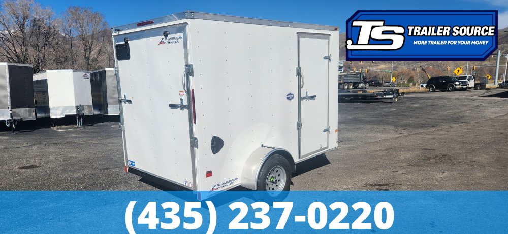 6x10 American Hauler Arrow Enclosed Cargo Trailer - 6'0" Interior - 3.5K GVWR -