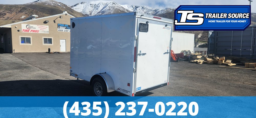 6x10 American Hauler Arrow Enclosed Cargo Trailer - 6'0" Interior - 3.5K GVWR -