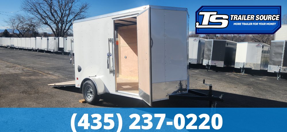 6x10 American Hauler Arrow Enclosed Cargo Trailer - 6'0" Interior - 3.5K GVWR -