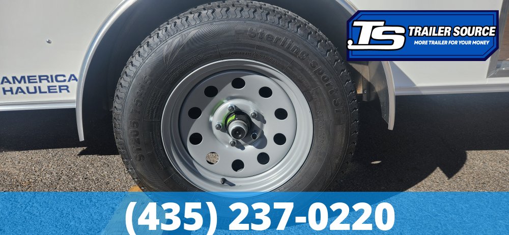 6x10 American Hauler Arrow Enclosed Cargo Trailer - 6'0" Interior - 3.5K GVWR -