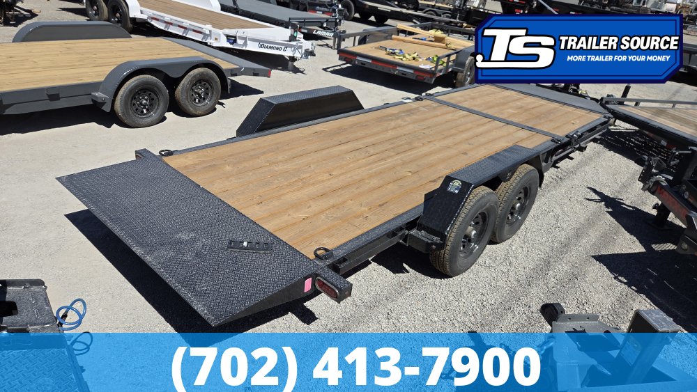 7x22 Liberty LT Tilt Trailer - 15.4K GVWR -