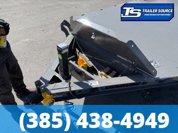 8.5x22 Diamond C GTF 206 Flatbed Car Hauler Trailer - 10.4K GVWR -