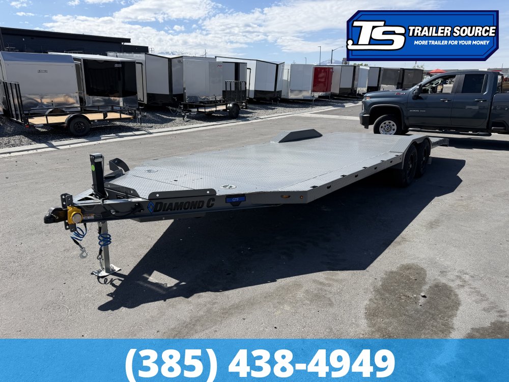 8.5x22 Diamond C GTF 206 Flatbed Car Hauler