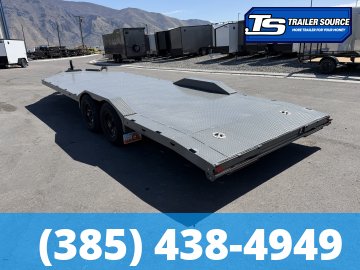 8.5x22 Diamond C GTF 206 Flatbed Car Hauler Trailer - 10.4K GVWR -