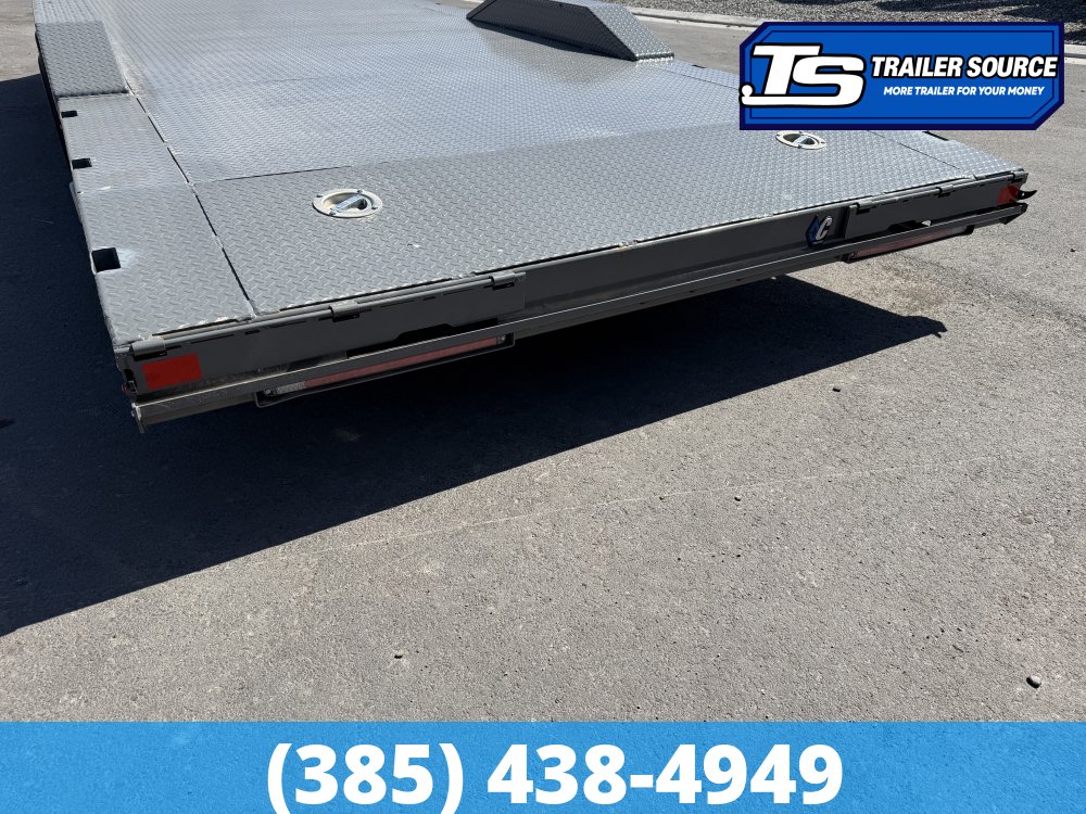 8.5x22 Diamond C GTF 206 Flatbed Car Hauler Trailer - 10.4K GVWR -