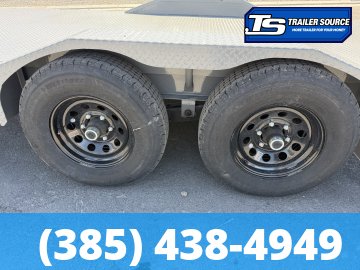 8.5x22 Diamond C GTF 206 Flatbed Car Hauler Trailer - 10.4K GVWR -