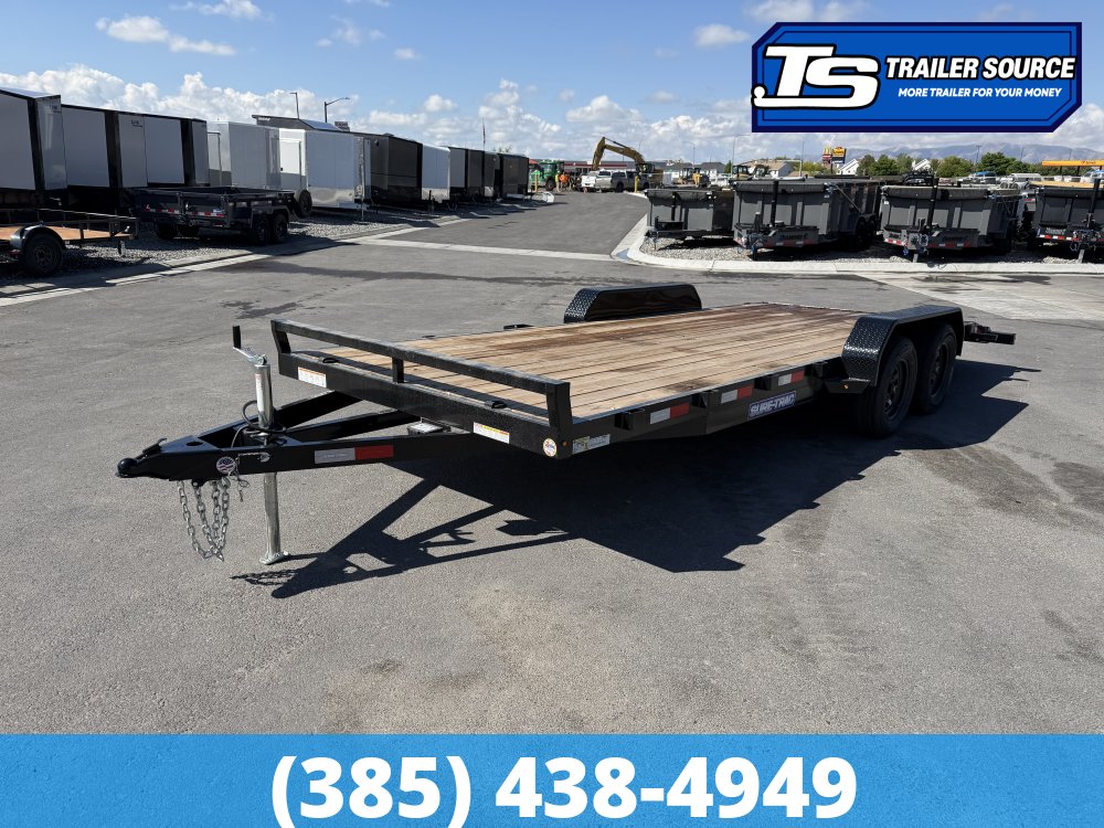 7x20 Sure-Trac C-Channel Flatbed Car Hauler
