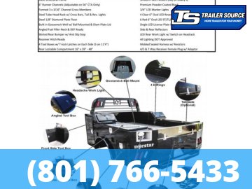 8x9 Norstar SD Service Bed Truck Bed-Service