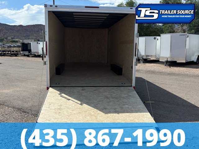 8.5x20 Haulmark Passport DELUXE Enclosed Cargo Trailer - 7'0" Interior - 10K GVWR - .080 PolyCor, Dovetail