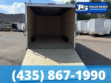 8.5x20 Haulmark Passport DELUXE Enclosed Cargo Trailer - 7'0" Interior - 10K GVWR - .080 PolyCor, Dovetail