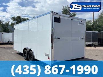 8.5x20 Haulmark Passport DELUXE Enclosed Cargo Trailer - 7'0" Interior - 10K GVWR - .080 PolyCor, Dovetail