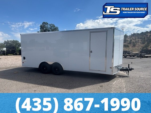 8.5x20 Haulmark Passport DELUXE Enclosed Cargo Trailer - 7'0" Interior - 10K GVWR - .080 PolyCor, Dovetail