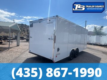 8.5x20 Haulmark Passport DELUXE Enclosed Cargo Trailer - 7'0" Interior - 10K GVWR - .080 PolyCor, Dovetail