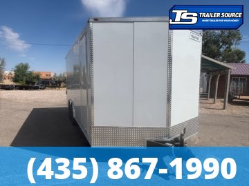 8.5x20 Haulmark Passport DELUXE Enclosed Cargo Trailer - 7'0" Interior - 10K GVWR - .080 PolyCor, Dovetail