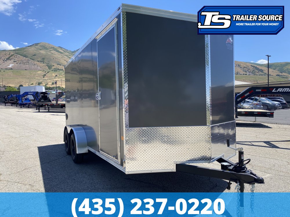 7x16 American Hauler Night Hawk Enclosed Cargo