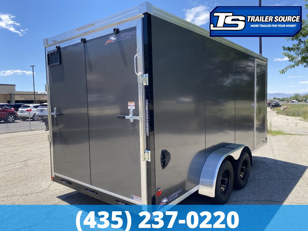 7x16 American Hauler Night Hawk Enclosed Cargo