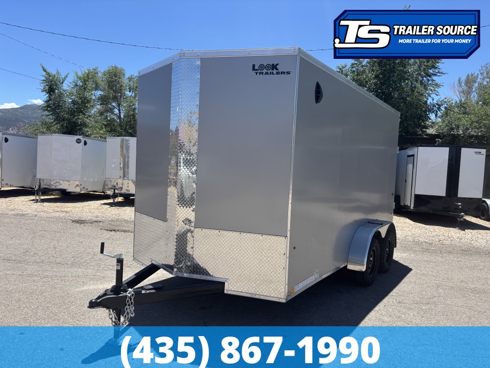 7x14 Look ST DLX Enclosed Cargo Trailer - 7'0" Interior - 7K GVWR - .080 PolyCor
