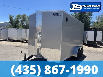 7x14 Look ST DLX Enclosed Cargo Trailer - 7'0" Interior - 7K GVWR - .080 PolyCor