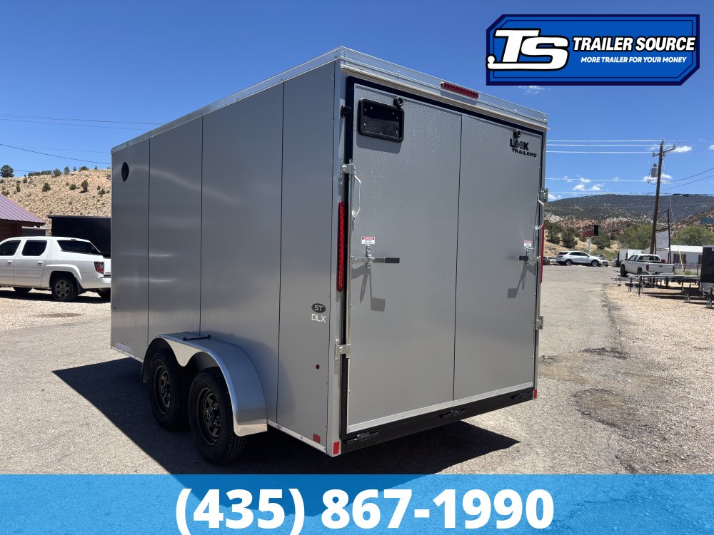 7x14 Look ST DLX Enclosed Cargo Trailer - 7'0" Interior - 7K GVWR - .080 PolyCor