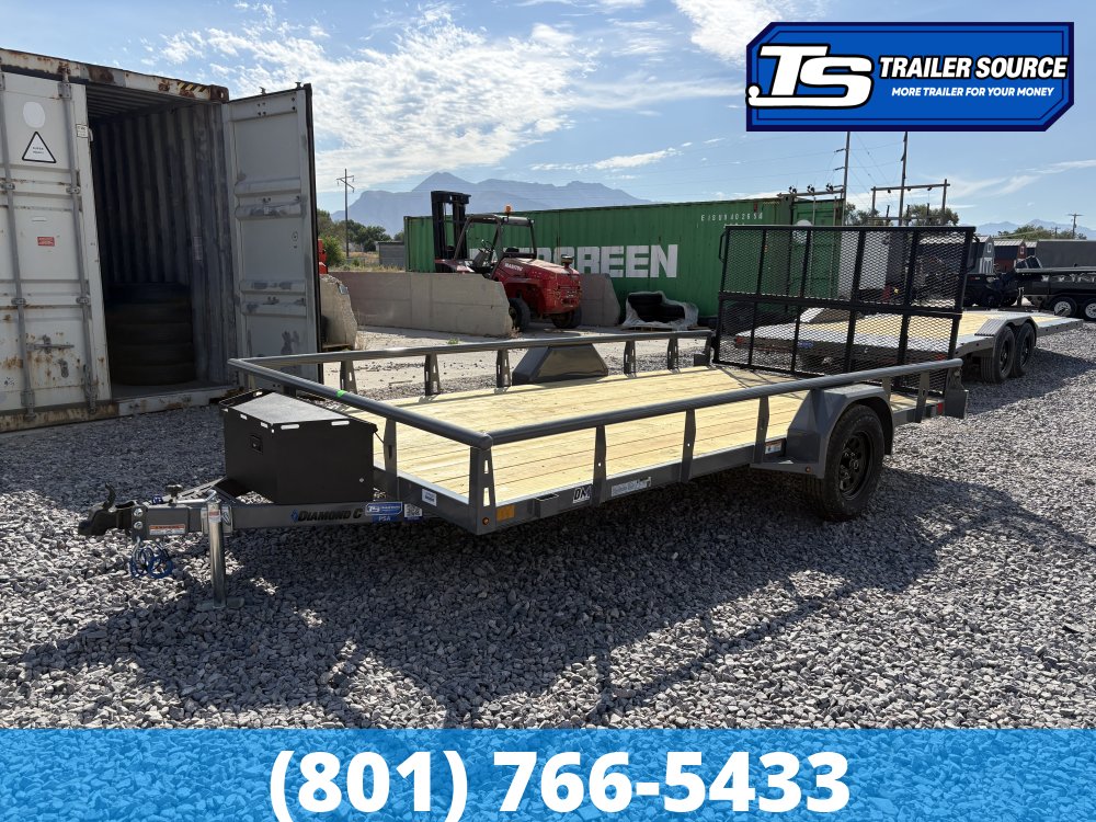 7x14 Diamond C PSA 135 Utility Trailer - 3.5K GVWR -