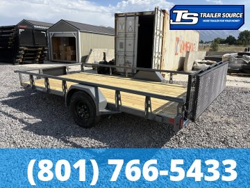 7x14 Diamond C PSA 135 Utility Trailer - 3.5K GVWR -