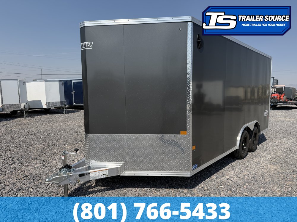 8.5x16 Alcom Aluminum EZ Hauler XLT Auto