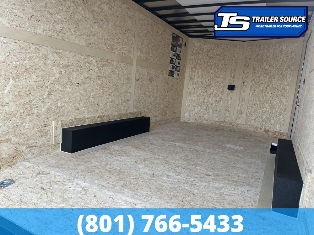 8.5x16 Haulmark Transport Enclosed Cargo Trailer - 7'0" Interior - 12K GVWR - .080 PolyCor, Dovetail