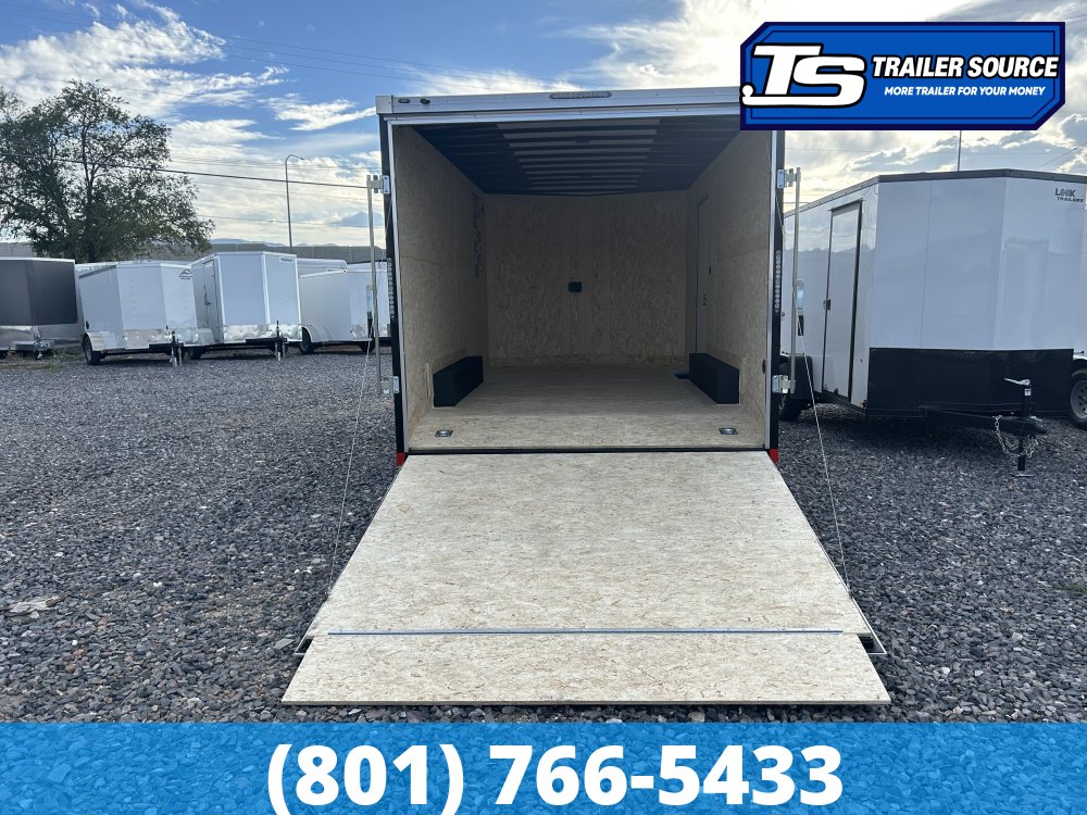 8.5x16 Haulmark Transport Enclosed Cargo Trailer - 7'0" Interior - 12K GVWR - .080 PolyCor, Dovetail