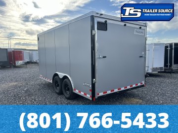 8.5x16 Haulmark Transport Enclosed Cargo Trailer - 7'0" Interior - 12K GVWR - .080 PolyCor, Dovetail