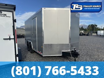 8.5x16 Haulmark Transport Enclosed Cargo Trailer - 7'0" Interior - 12K GVWR - .080 PolyCor, Dovetail