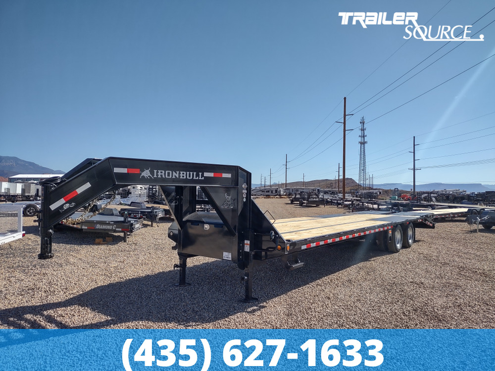 2022 Iron Bull FLG 32' 22K Gooseneck Trailer Dovetail, Gooseneck, Maxx ...