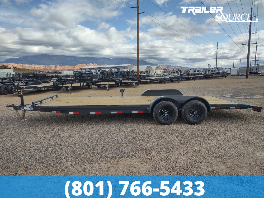 7x22 Lamar  10K Car Hauler Trailer