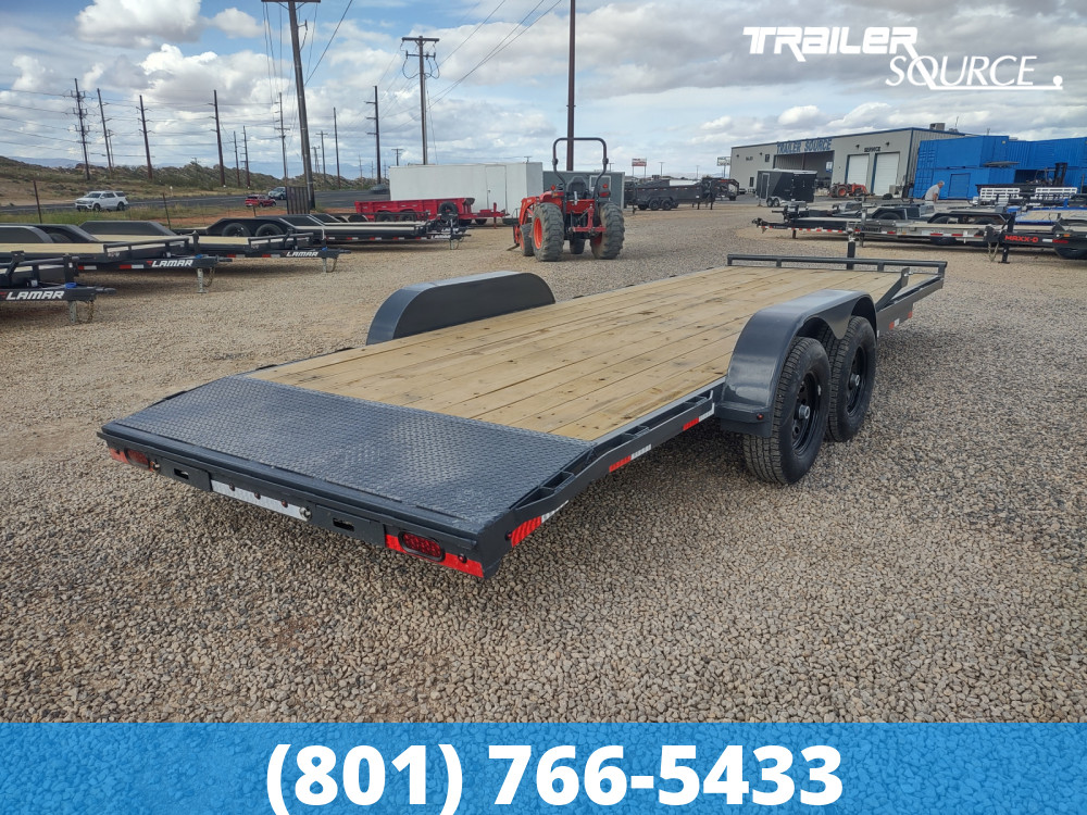 7x22 Lamar  10K Car Hauler Trailer