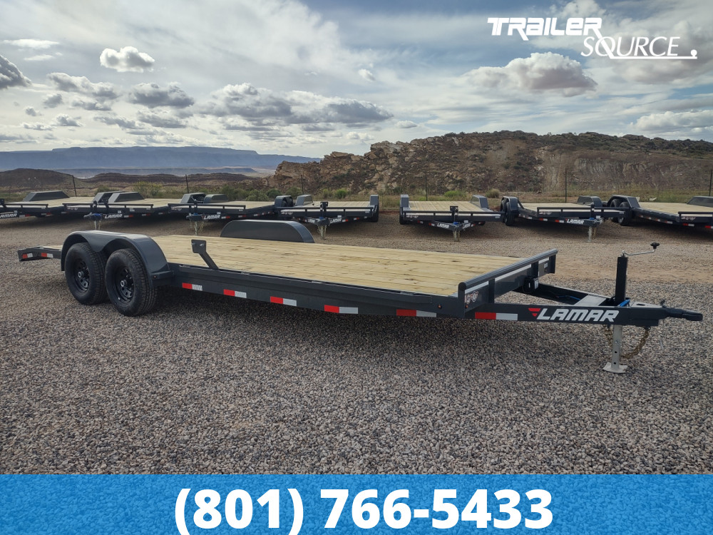 7x22 Lamar  10K Car Hauler Trailer