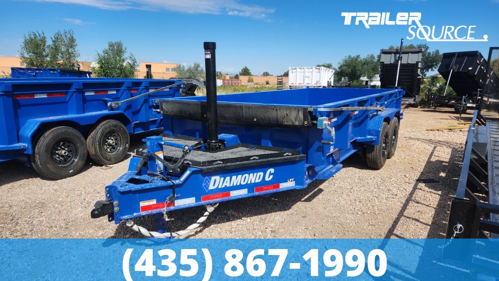 7x16 Diamond C LPT 15K 24" Sides Dump