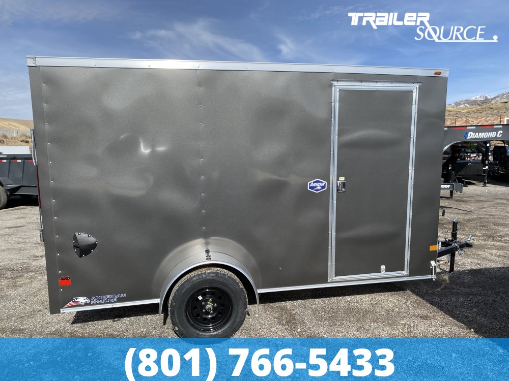 6x12 American Hauler Arrow Deluxe 6'6" Interior Single Axle Enclosed Cargo