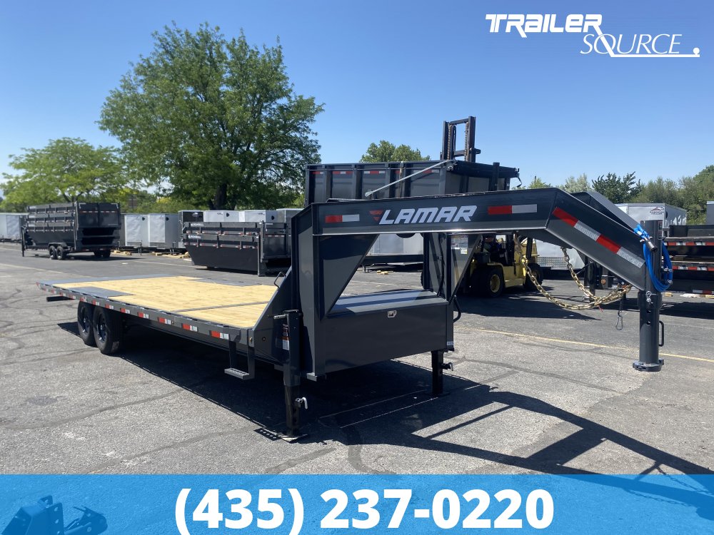 8.5x26 Lamar FA 14K Gooseneck Deckover Tilt