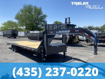 8.5x26 Lamar FA 14K Gooseneck Deckover Tilt