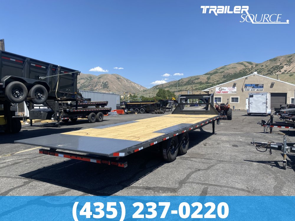 8.5x26 Lamar FA 14K Gooseneck Deckover Tilt