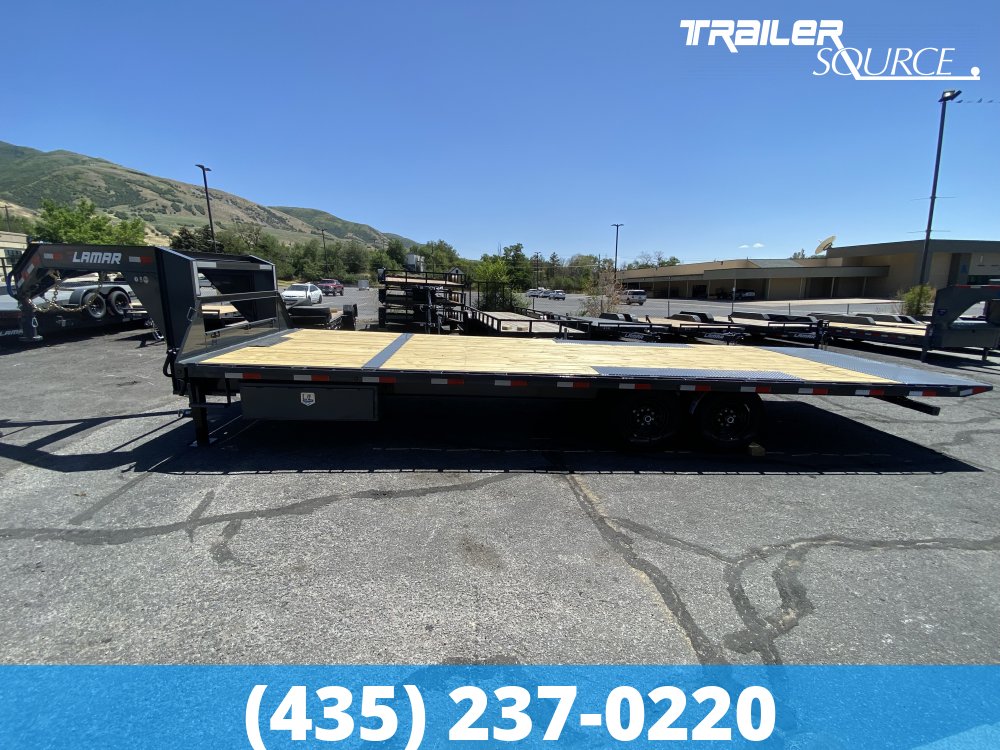 8.5x26 Lamar FA 14K Gooseneck Deckover Tilt