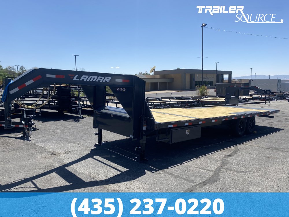 8.5x26 Lamar FA 14K Gooseneck Deckover Tilt