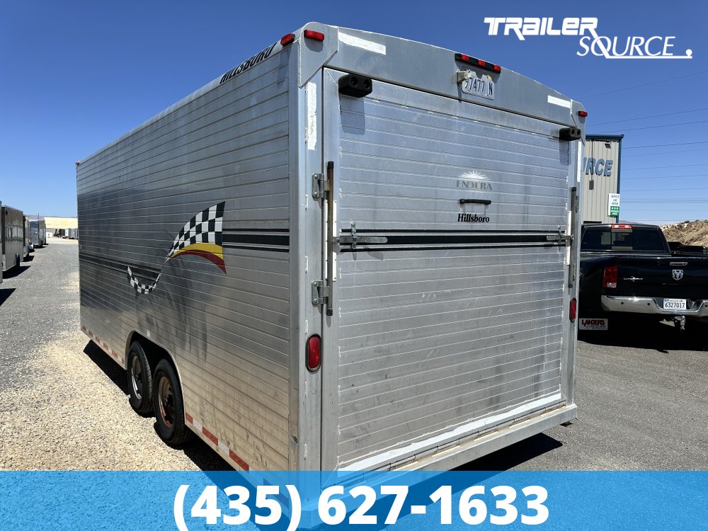 8.5x20 Hillsboro Enclosed Car Hauler