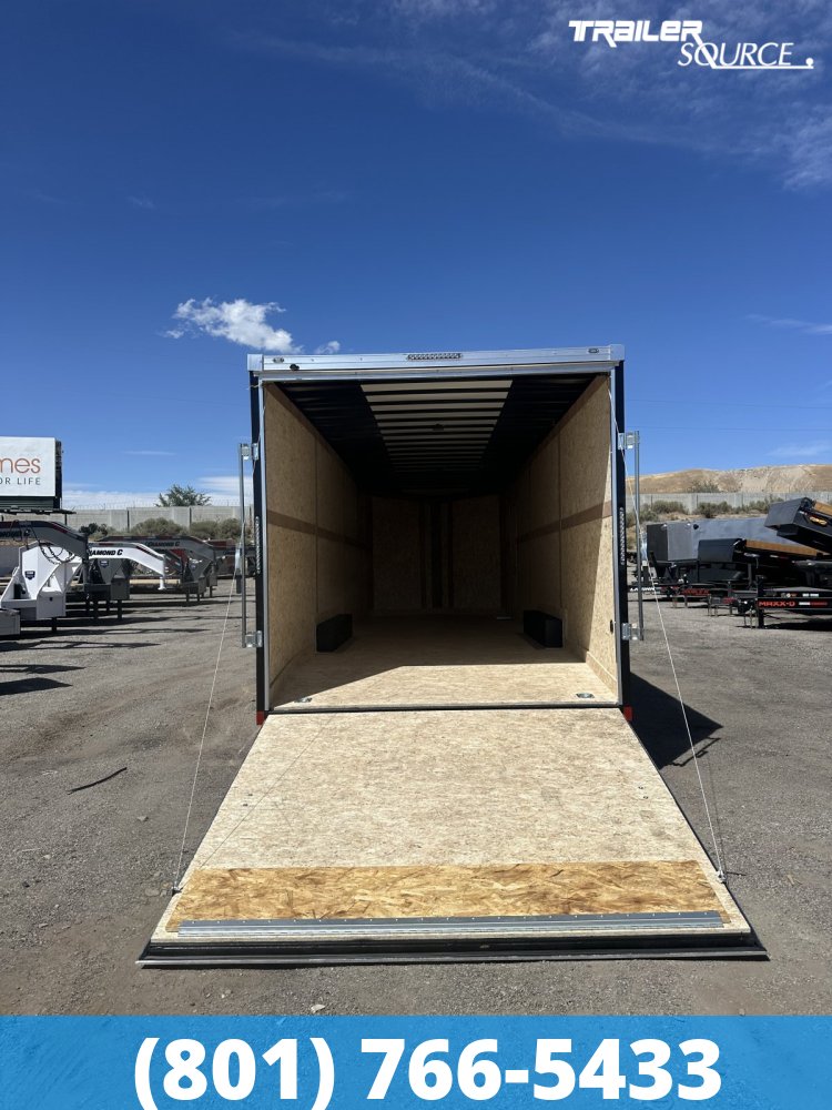 8.5x28 American Hauler Night Hawk 7'6" 12K Tandem Axle Enclosed Cargo