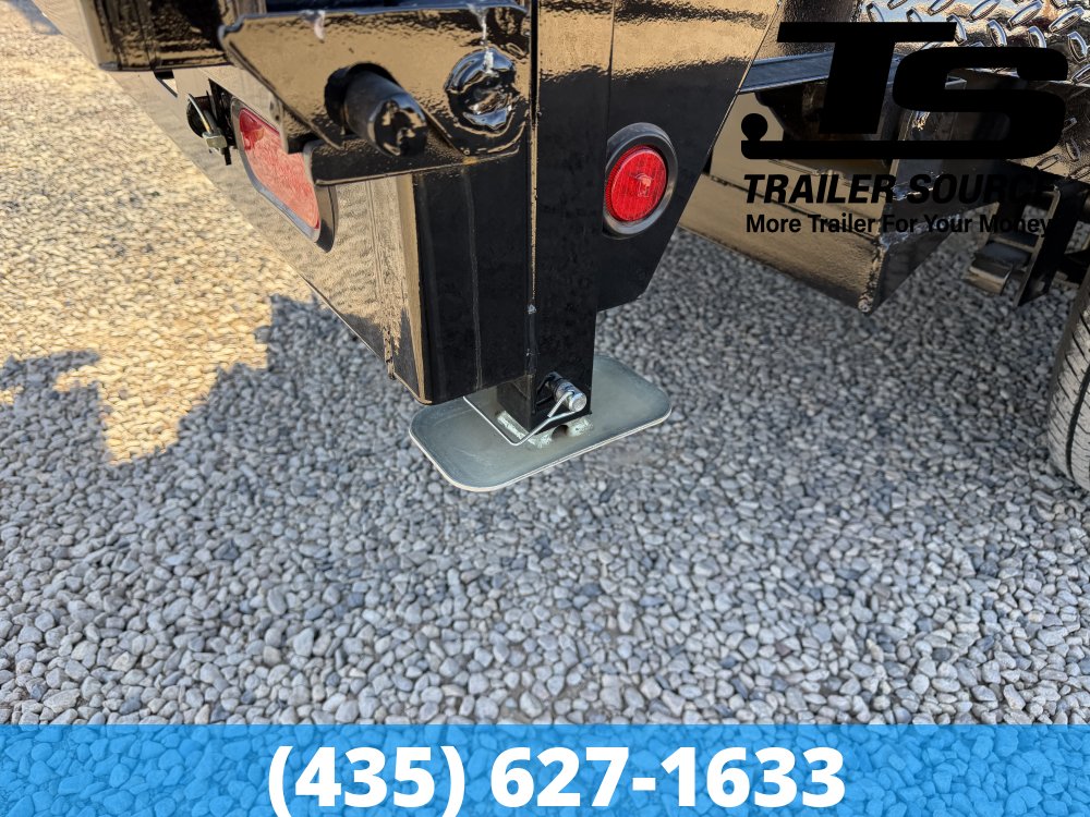 7x14 Top Hat DE Dump Trailer - 24" Sides - 14K GVWR -