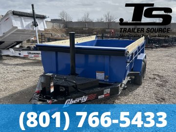 7x14 Liberty LD Dump Trailer - 24" Sides - 15.4K GVWR -