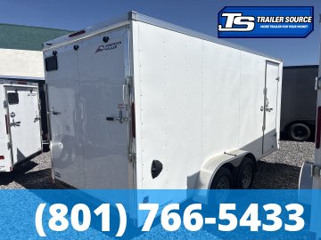 7x16 American Hauler Arrow Enclosed Cargo Trailer - 7'0" Interior - 7K GVWR -