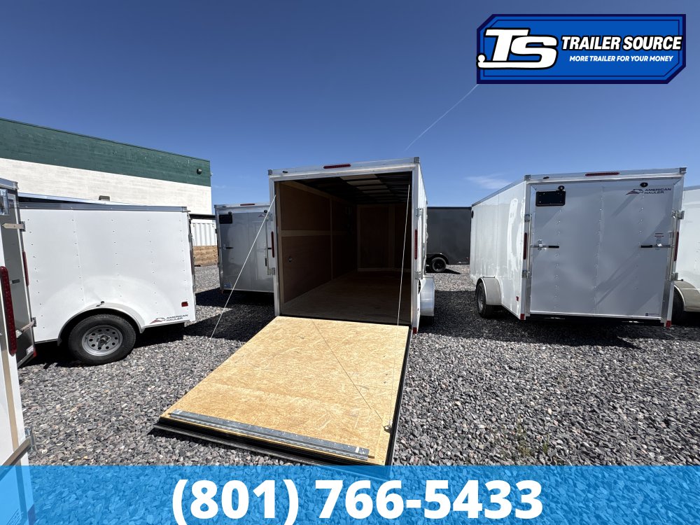 7x16 American Hauler Arrow Enclosed Cargo Trailer - 7'0" Interior - 7K GVWR -