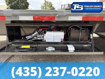 8.5x22 Diamond C DET 210 Deckover Tilt Trailer - 23K GVWR -