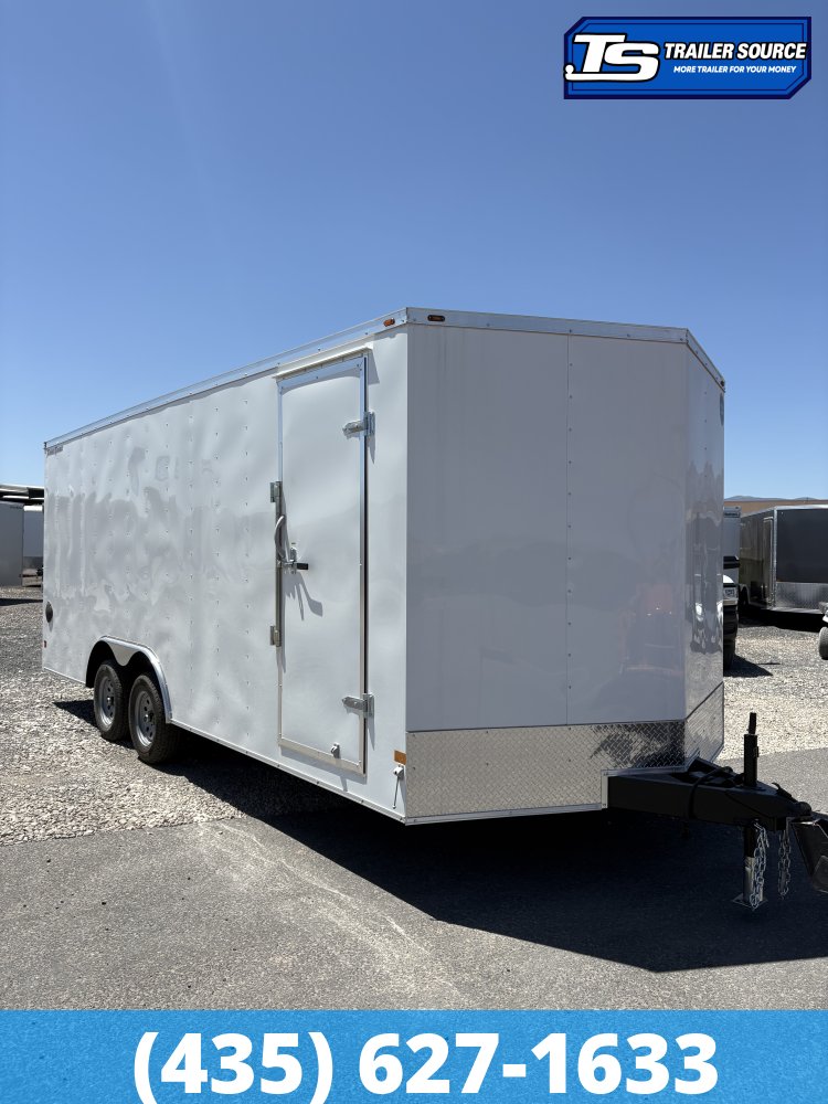 8.5x20 Wells Cargo FastTrac Enclosed Cargo Trailer - 7'0" Interior - 7K GVWR -